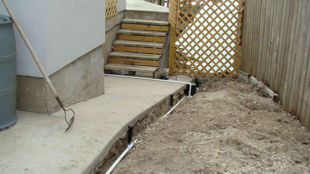 INSTALLATION OF SPRINKLER SYSTEM